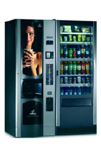 DISTRIBUTORE AUTOMATICO ROMA COMBI 2 MACCHINE