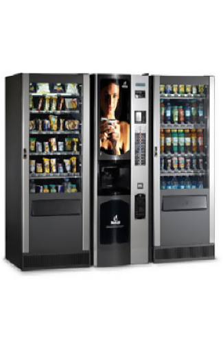 DISTRIBUTORE AUTOMATICO ROMA COMBI TOP 3 MACCHINE